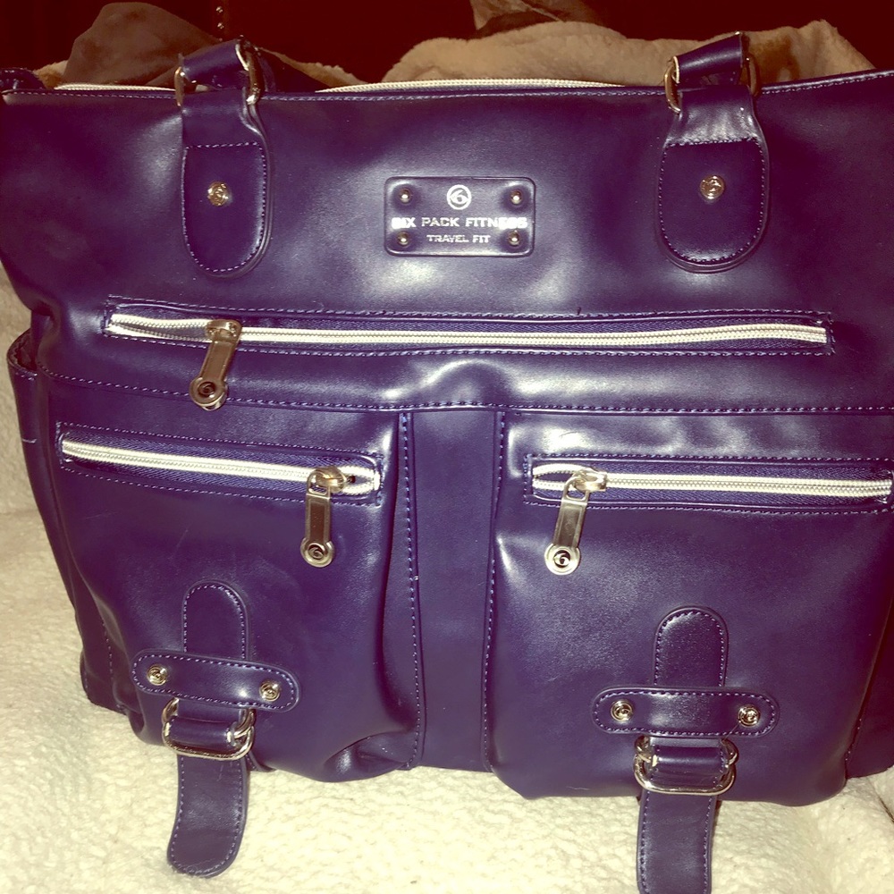 6 pack fitness - Renee Leather Tote